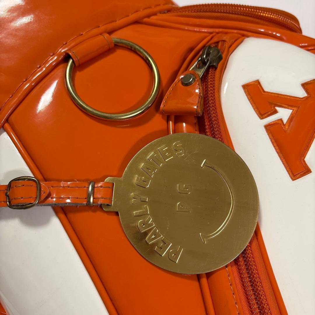 PEARLYGATES パーリーゲイツ9.0型 キャディバッグ（エナメル）