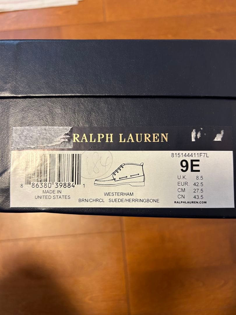 Ralph Lauren モカシンブーツ