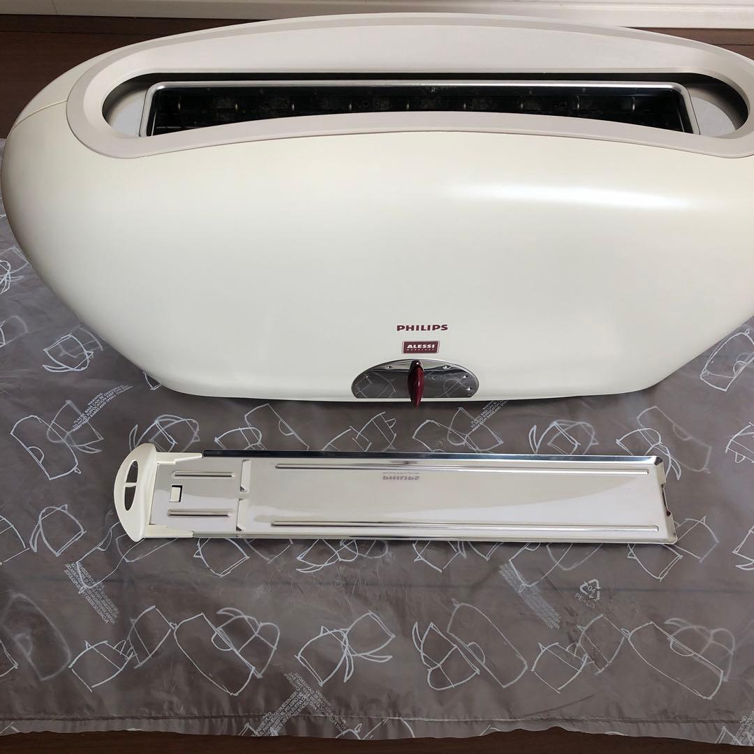 新品未使用【フィリップス × ALESSI ポップアップトースターHD2000】