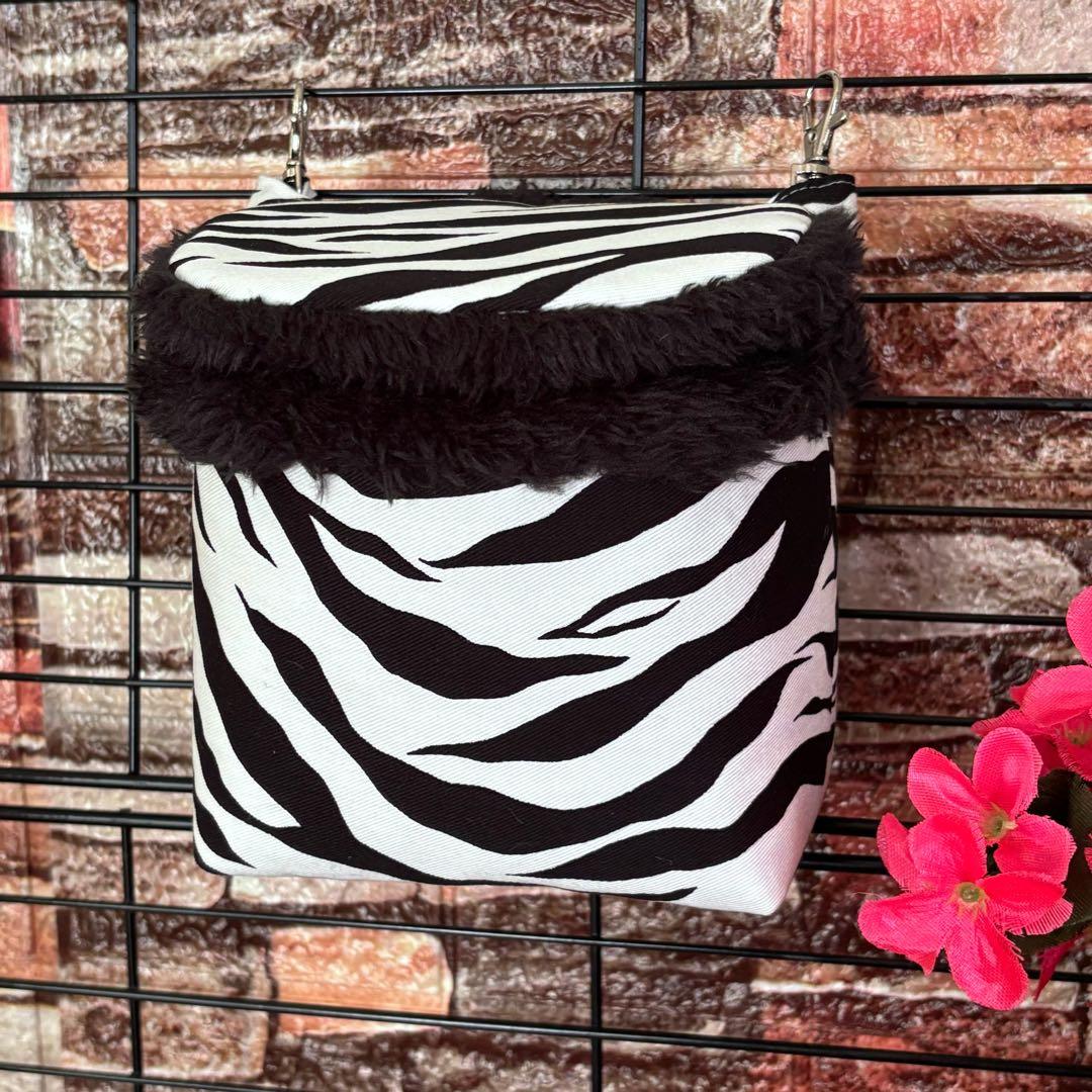 【705】モモンガポーチ(蓋付き)・シングルハンモック(お布団付き)