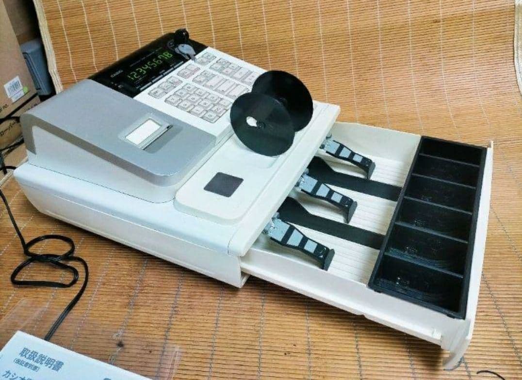 カシオレジスター　SE-S10　人気コンパクト送料無料　700770