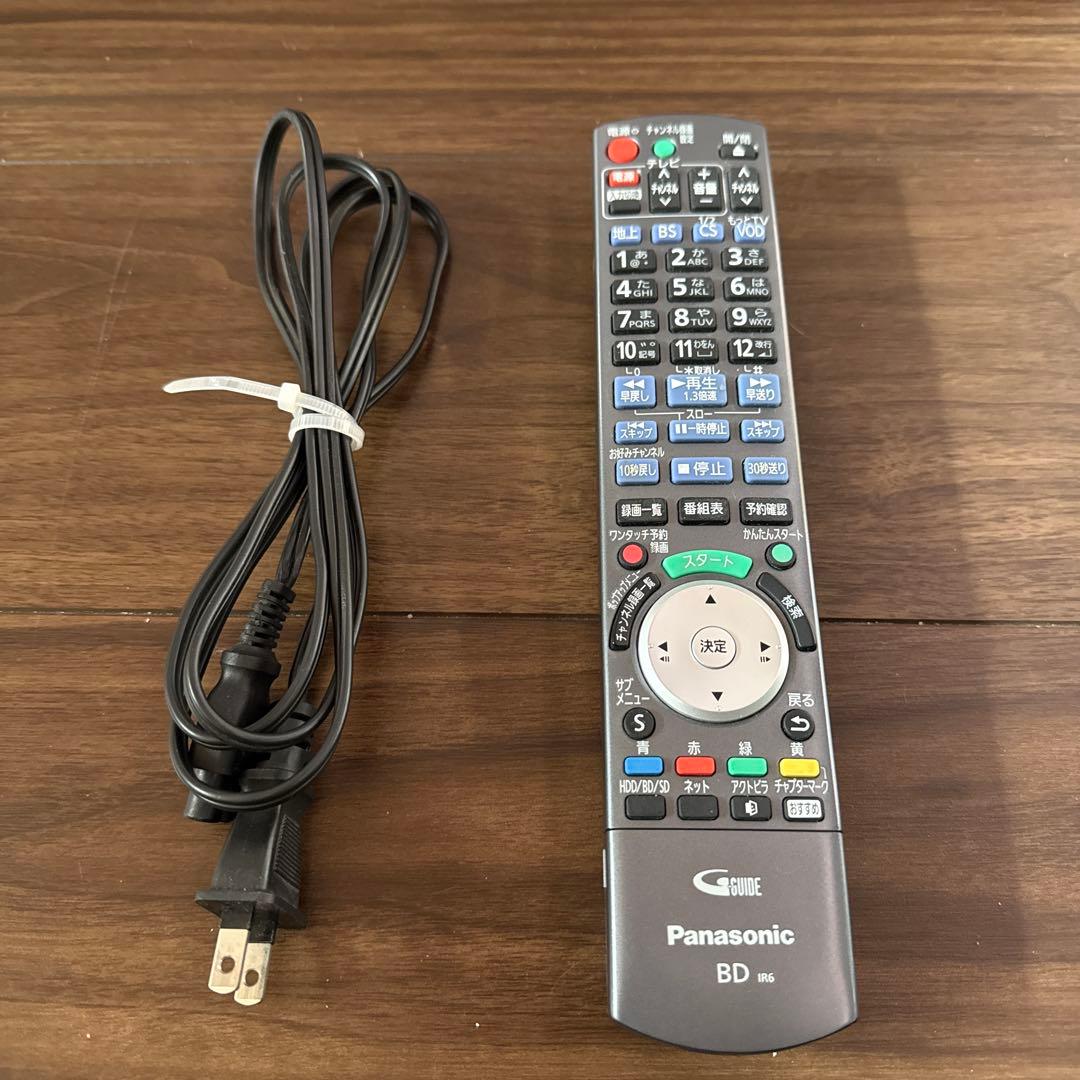 Panasonic ブルーレイレコーダー　中古品