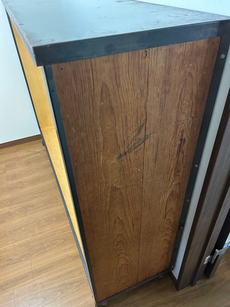 キャスター付　ヴィンテージ大型ハンガーラック