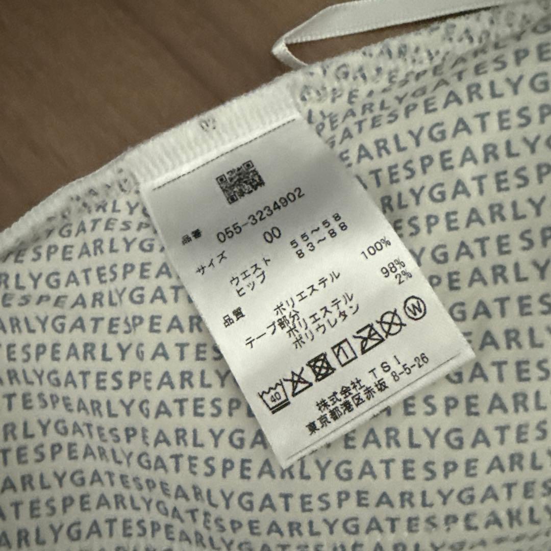 新品同様✨PEARLY GATES パーリーゲイツ ゴルフスカート ホワイト