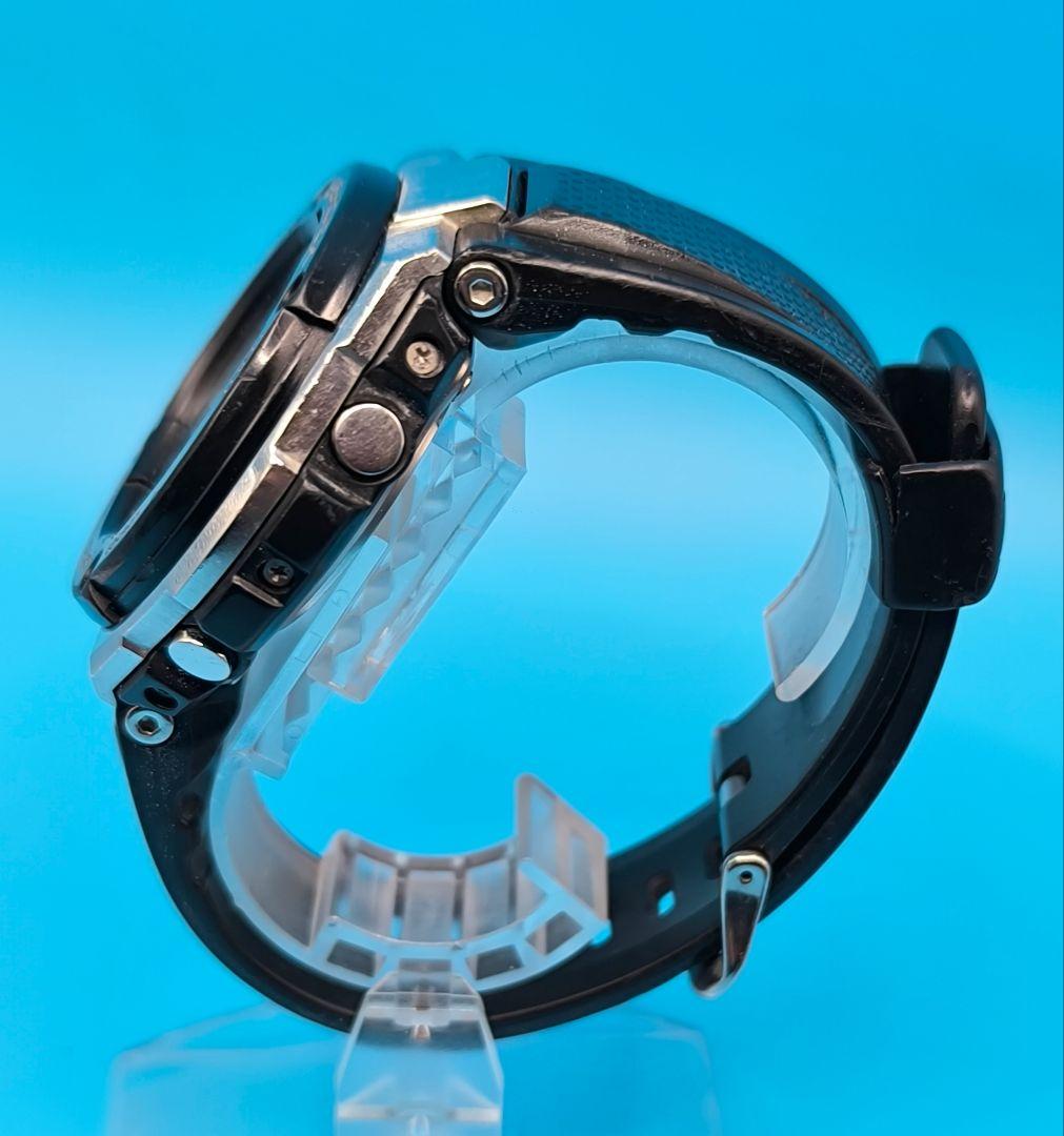 ジーショックG-STEEL 電波ソーラー GST-W300-1AJF ブラック