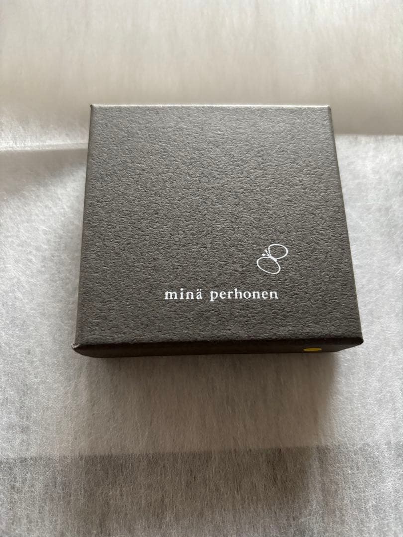 ミナペルホネン ブローチ　タンバリン　真鍮