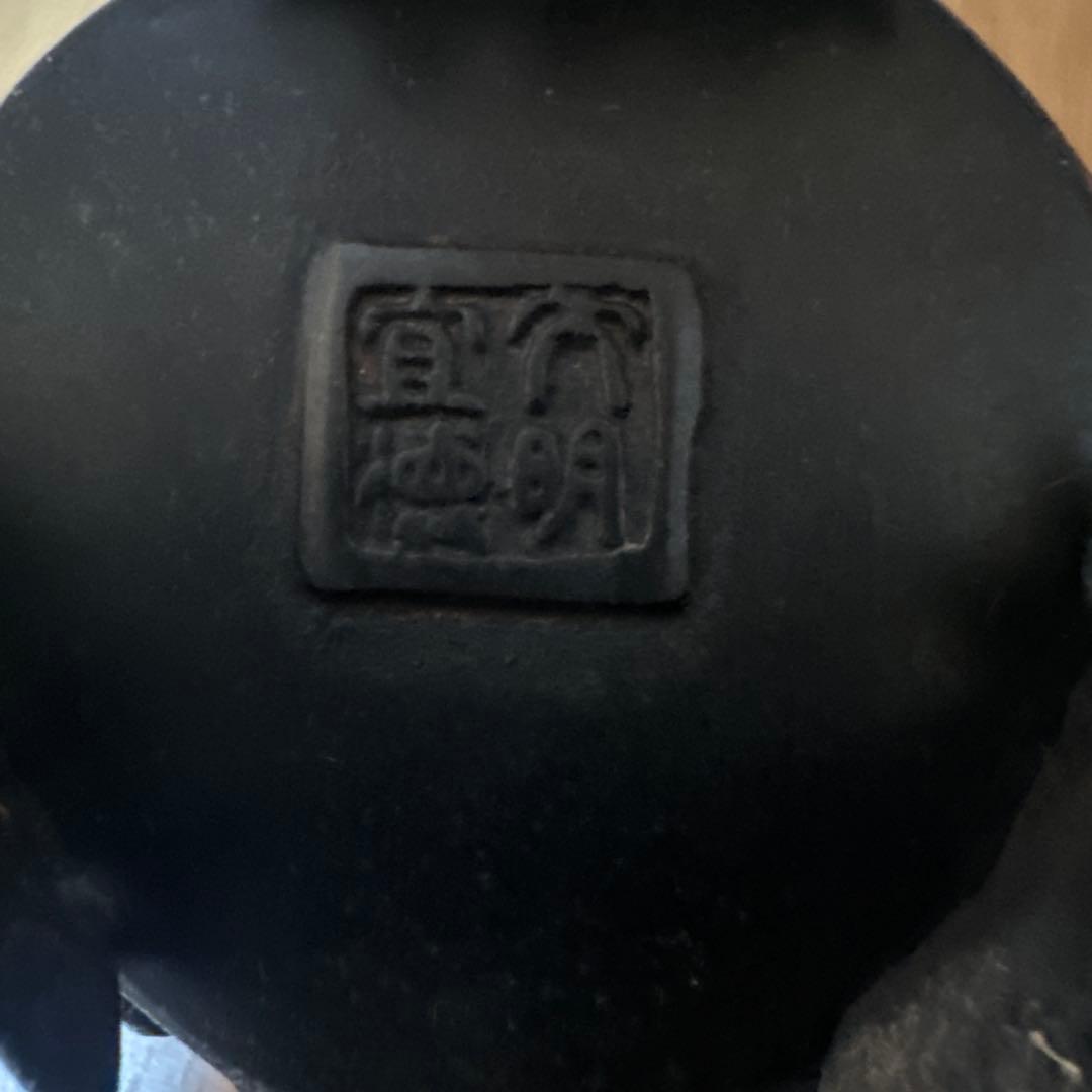 2566 銅製　大明宣徳銘　獅子香炉