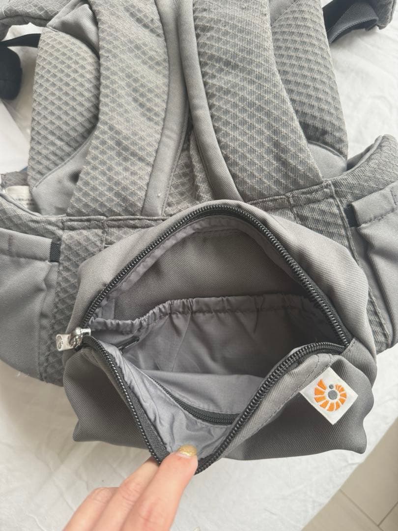 エルゴベビー　ベビーキャリア OMNI Breeze グラファイトグレー