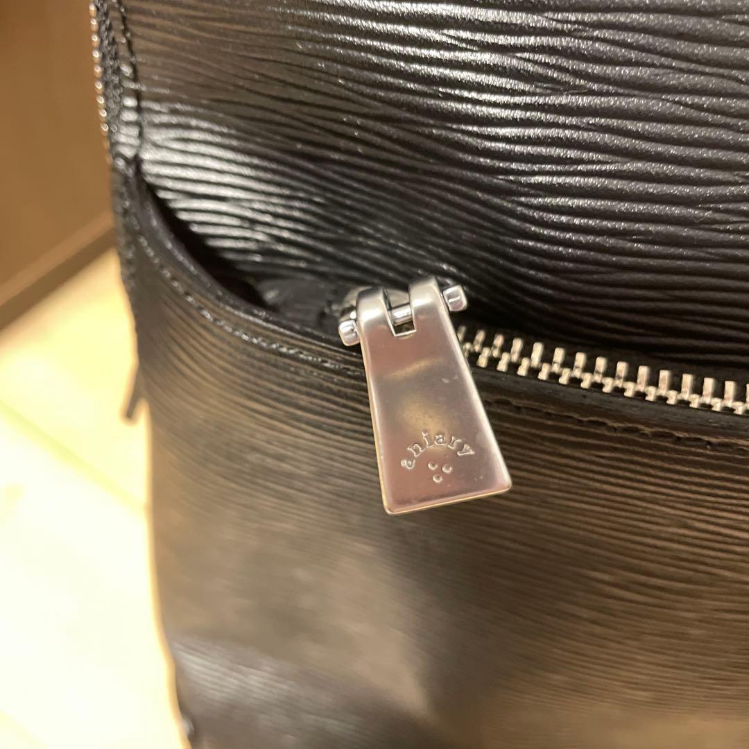 aniary アニアリー　ウェーブレザー　ブラック