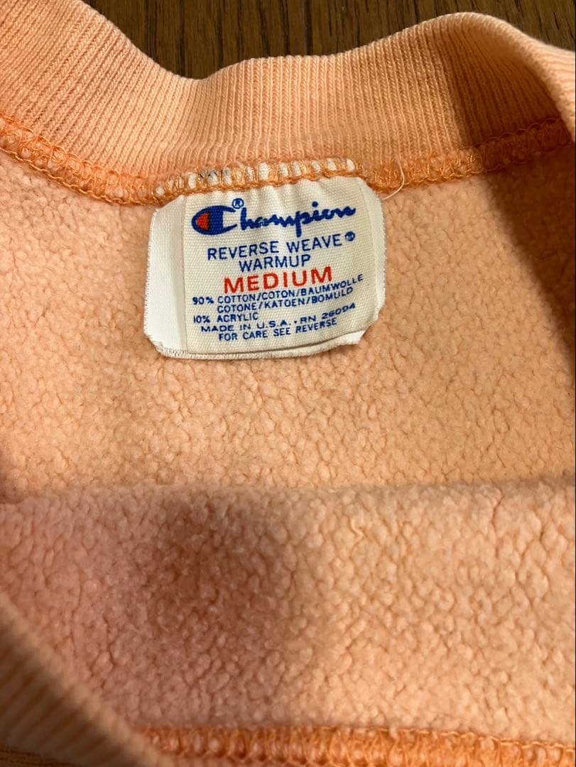 チャンピオン　リバースウィーブ　ウィスコンシン　トリコタグ　Mサイズ