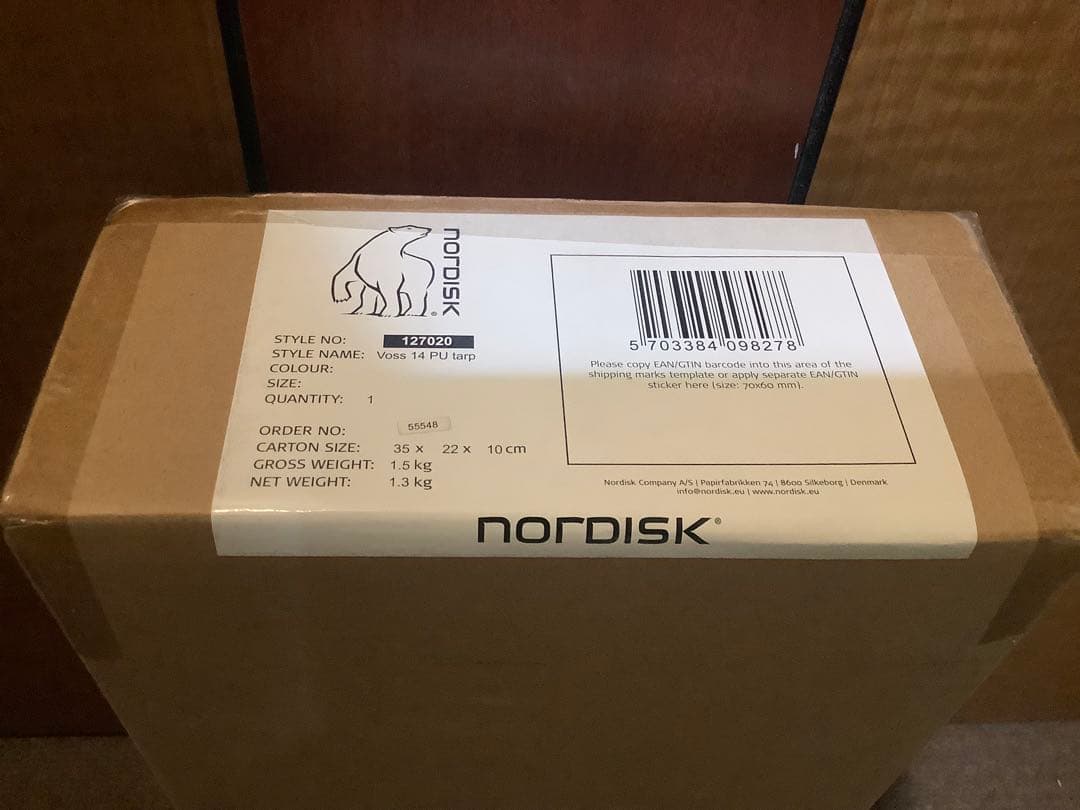 NORDISK OTRA 2 PU テント & Voss 14 PU タープ