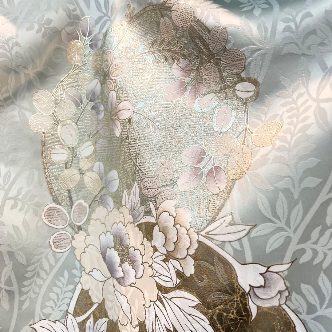 ■オーダー仕立て付き■新作■水色正絹振袖フルセット■振袖一式■成人式