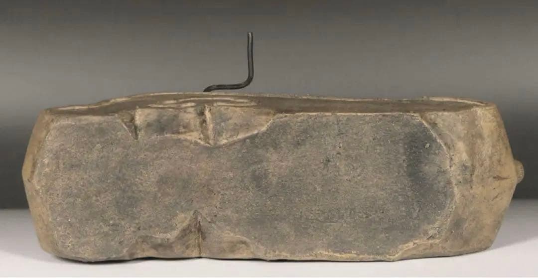 【墨壷 陶製 】墨坪 墨壺 墨斗 墨縄 民芸 民藝 柳宗悦 海老虹梁形墨壷