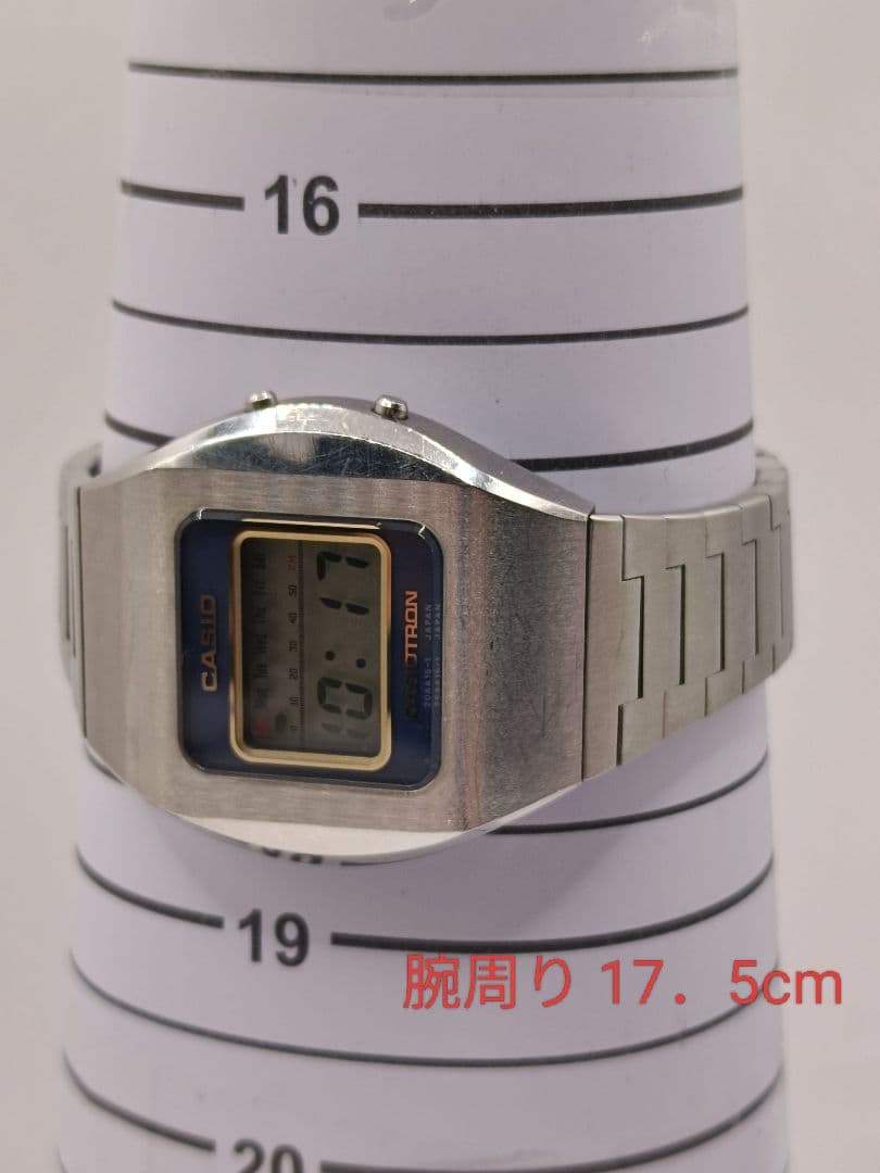 至高の逸品 カシオトロン 31QR-17 スクリューバック 70s当時物 稼働品