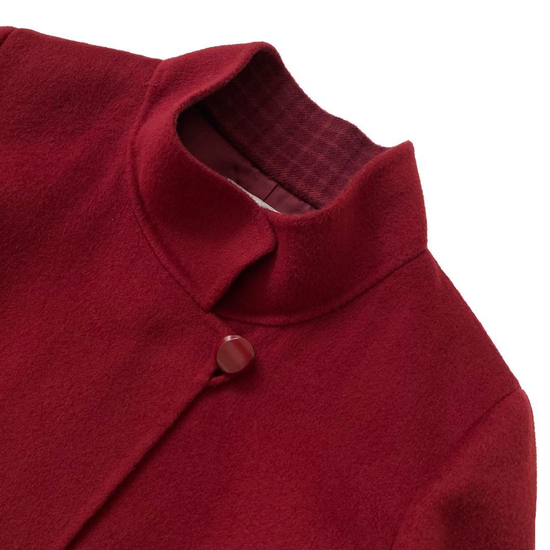 美品 Leilian レリアン カシミヤ100% ハーフ コート 9 近年モデル