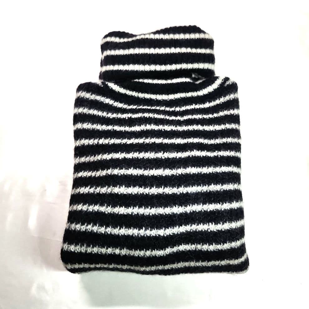 SaintLaurent サンローラン　ボーダー　メンズ　タートルネック　ニット