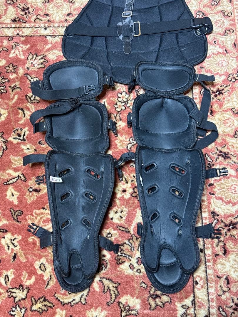 J.S.B.B. キャッチャー防具セット 黒