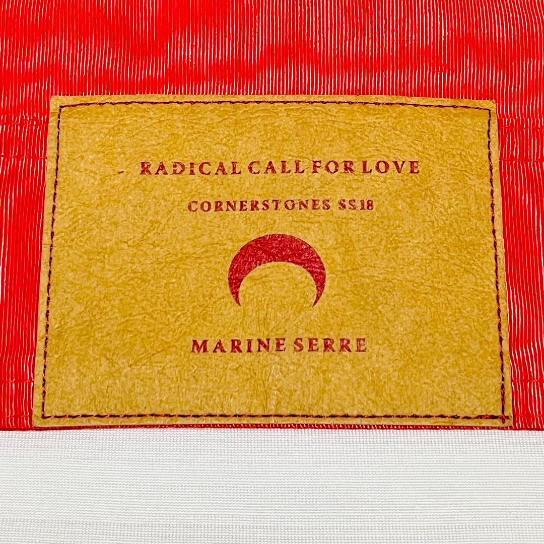 MARINE SERRE マリーンセル シングルライダースジャケット 18SS