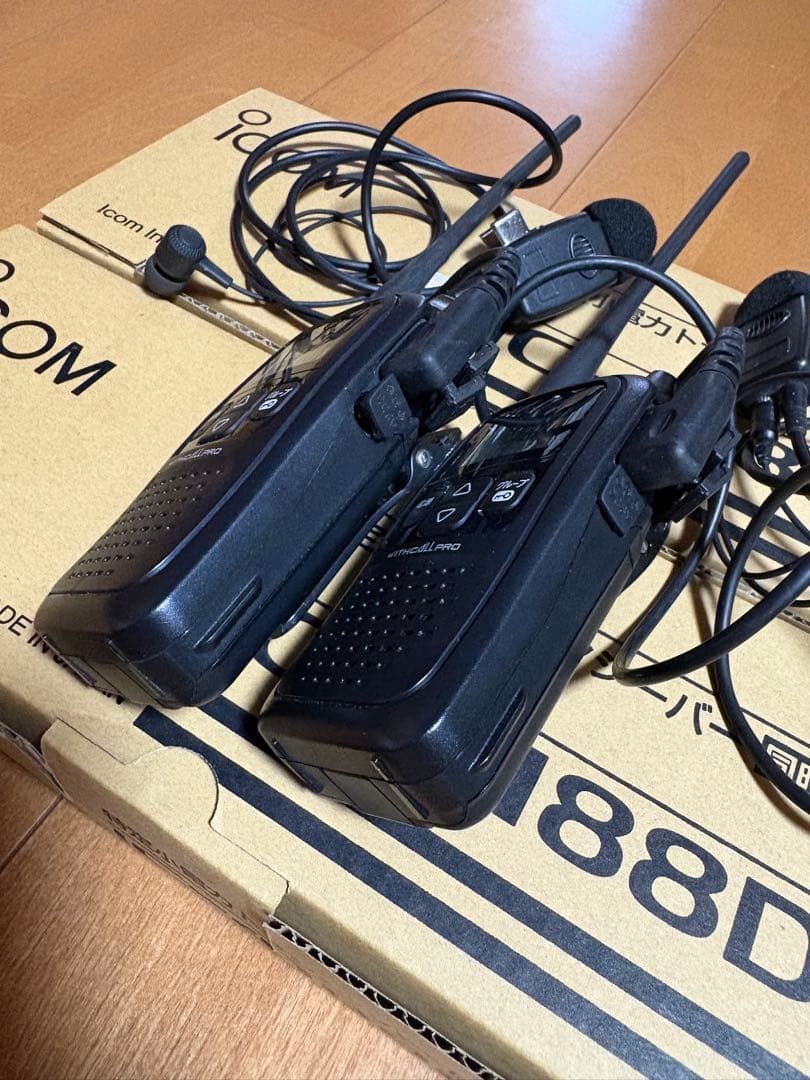 Icom IC-4188D 無線機 トランシーバー 2台セット