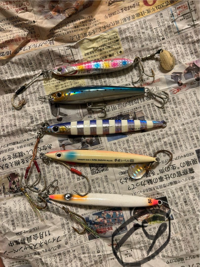 ルアー　メタルジグ　エギ　セット売り　100個近く