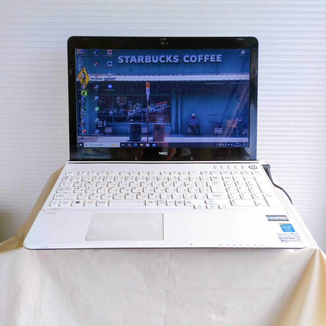 初心者おすすめ NEC ノートパソコン 15.6インチ webカメラ SSD