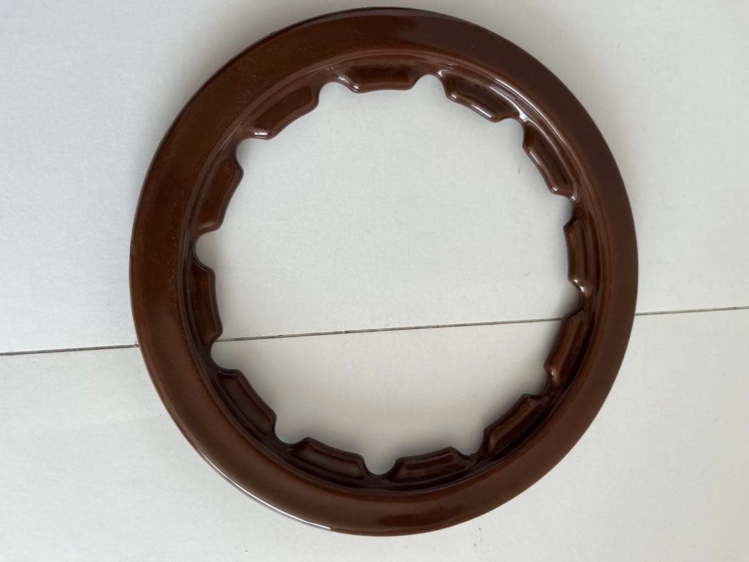 希少　廃盤　ヴィンテージ ストウブ　フォンデュ鍋　チョコレート色