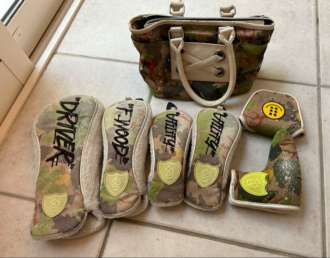 ラッセルノキャディバッグ おまけ(Dr.FW.UT.PTカバー、トートバッグ)付