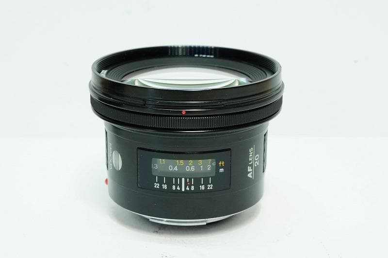 【広角単焦点】MINOLTA AF 20mm F2.8