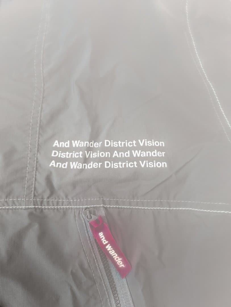 DistrictVision × andwander PERTEX jacket