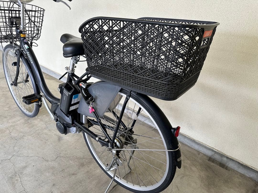大容量良好バッテリー、長距離走行可能！電動アシスト自転車26インチ