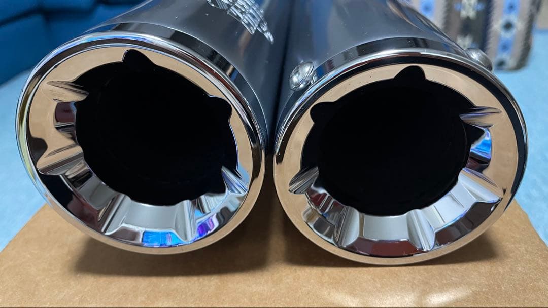 かっち　VANCE&HINES エリミネータ300 スリップオン