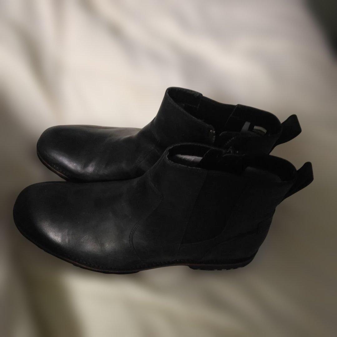 Timberland サイドゴアブーツ 黒 30cm