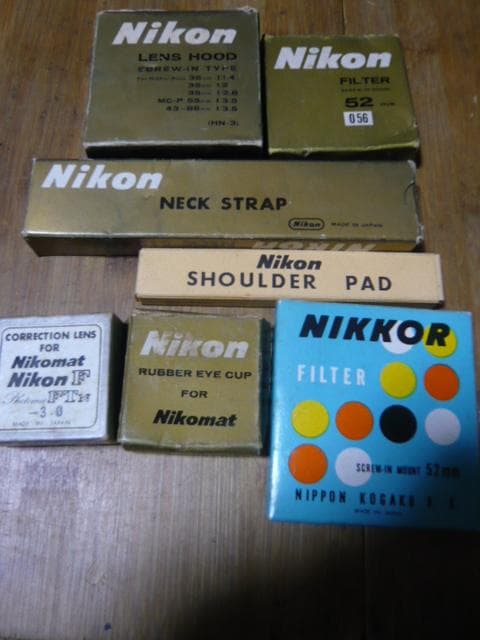 NIKKOR Nikomatフィルム一眼レフカメラ＆レンズ＋取扱説明書