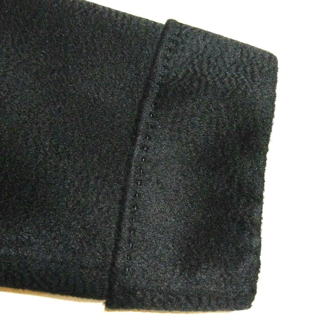 レリアン　カシミヤ100％　ダブルコート　ピーコート　13＋　黒【着用３回程度】