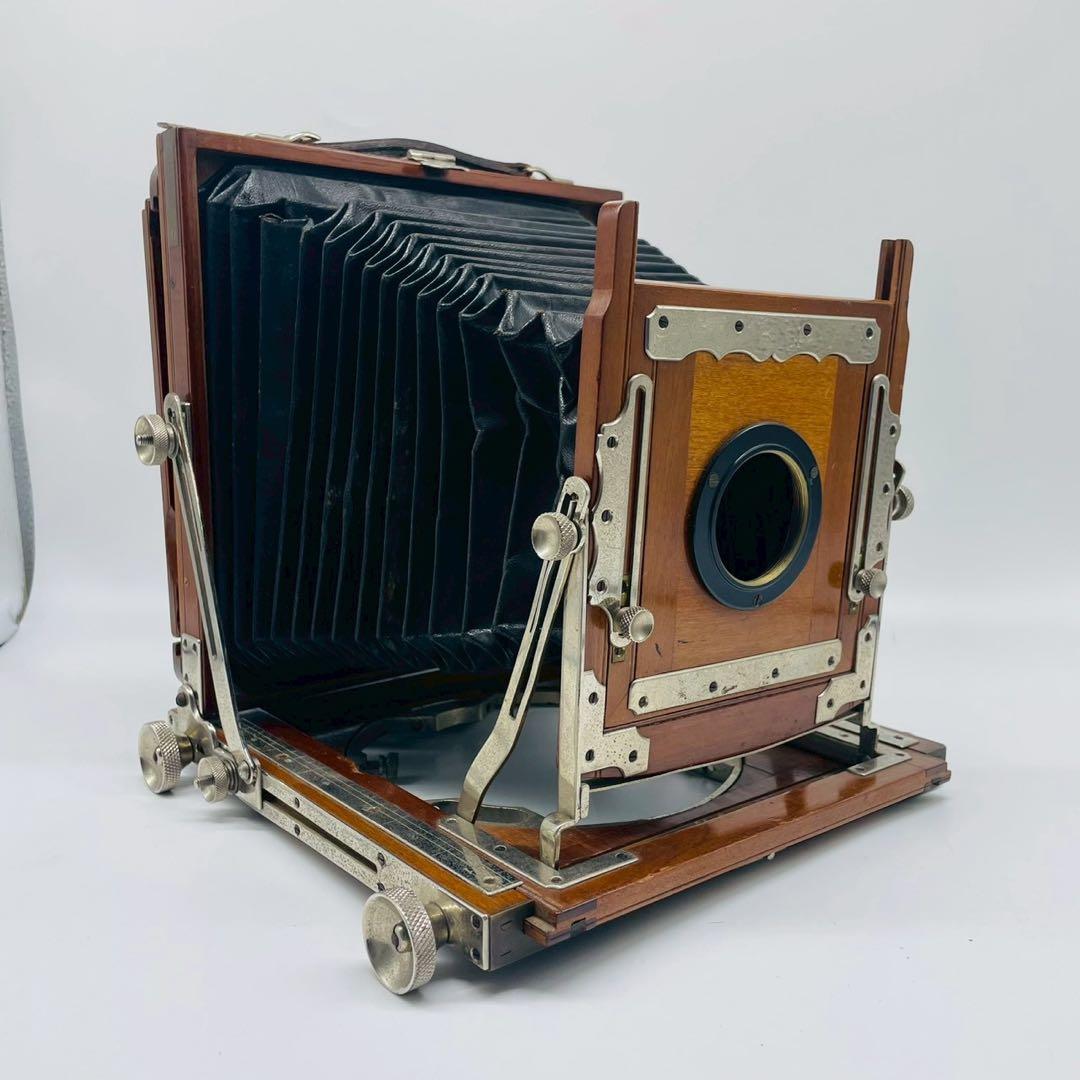 大判カメラ 木製 折りたたみ式