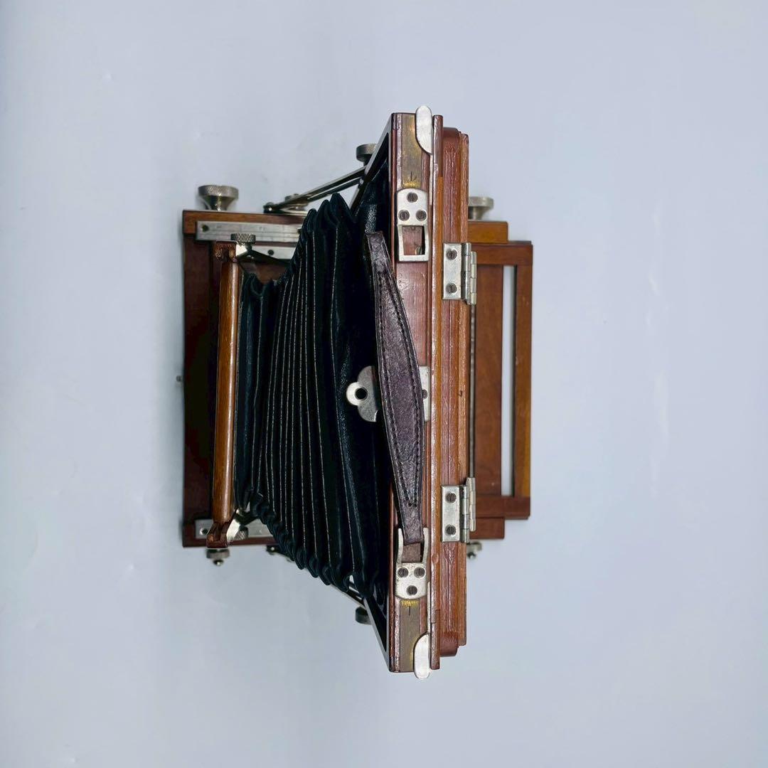 大判カメラ 木製 折りたたみ式