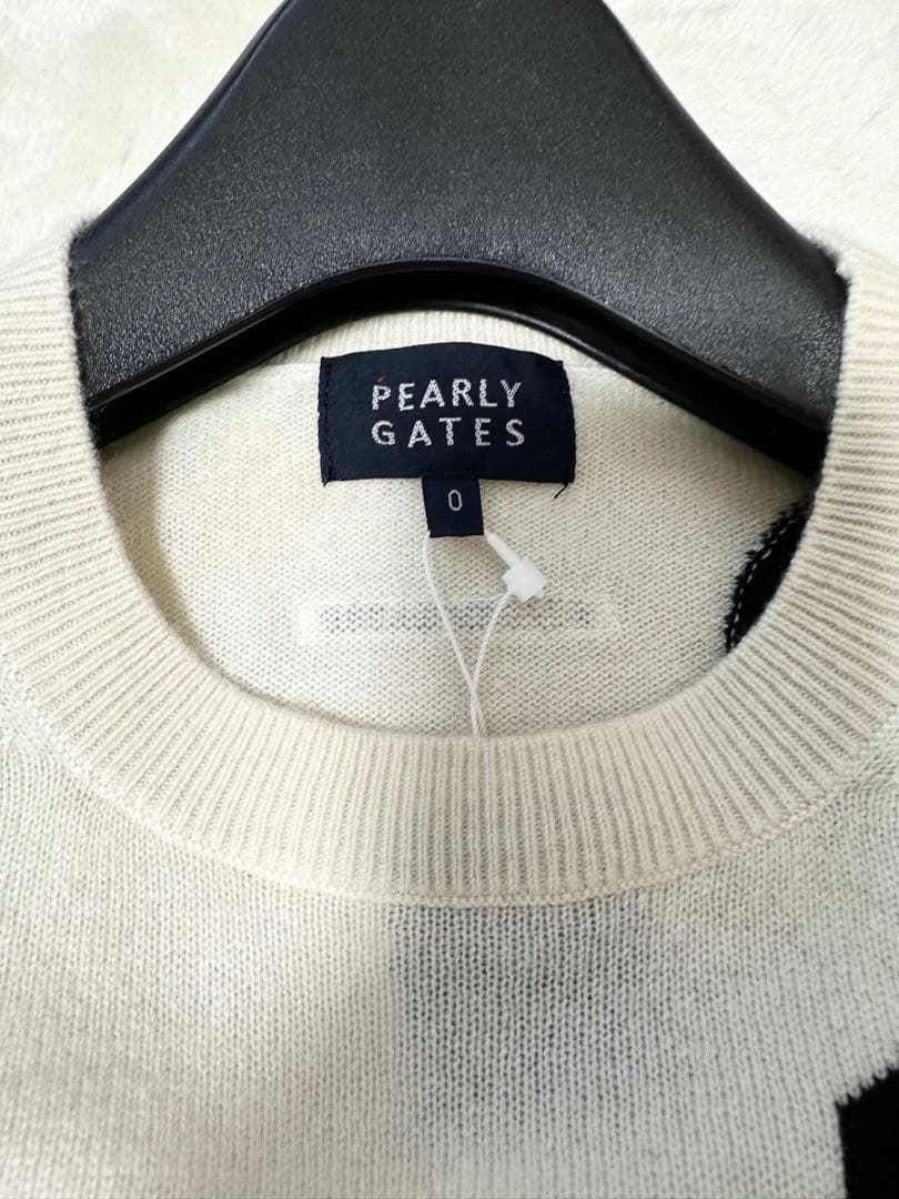 パーリーゲイツ　ランバンスポール　ブリーフィング　カシミヤ　ニット