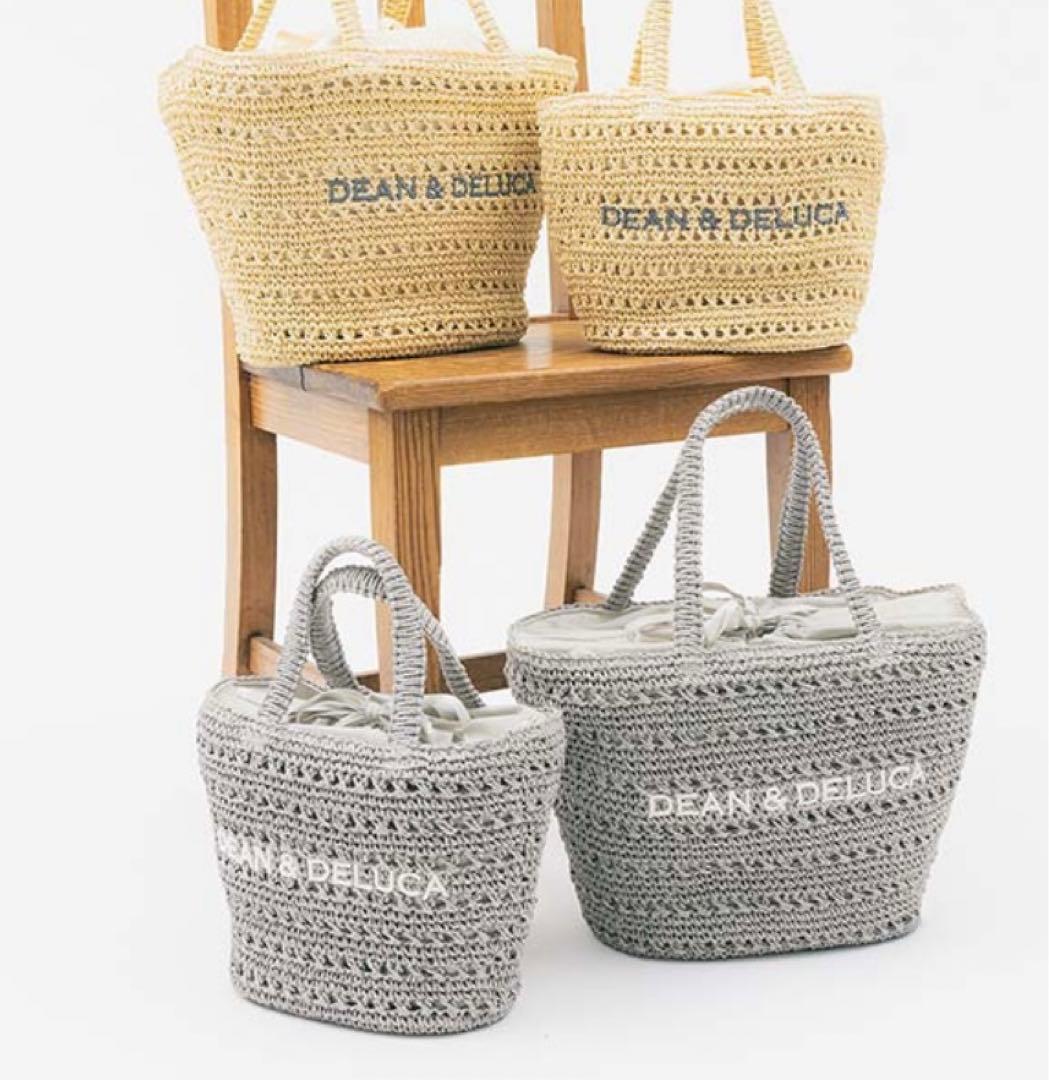 新品✨DEAN＆DELUCA クロッシェバスケットバッグM✨beamsコラボ