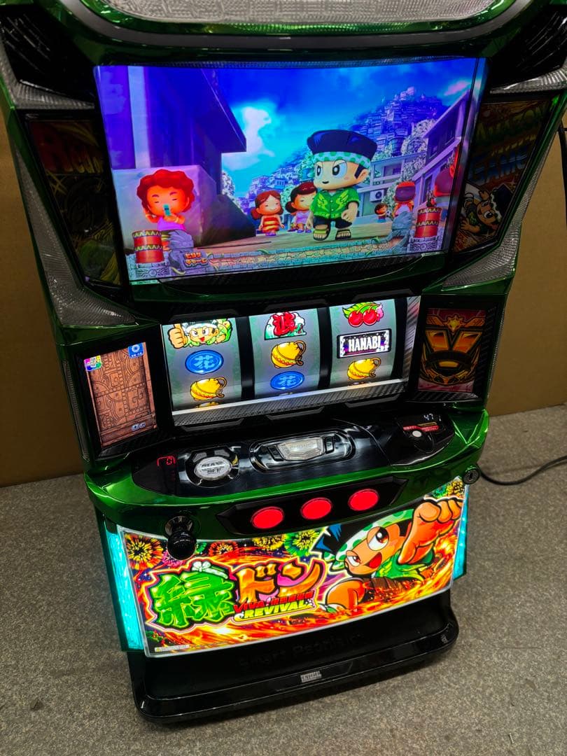 6号機 スマスロ 緑ドンVIVA 実機 家庭用フルセット！