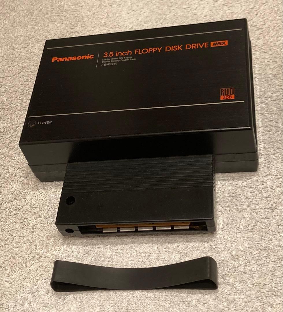 MSX 3.5インチフロッピーディスクドライブ FS-FD1A ジャンク品
