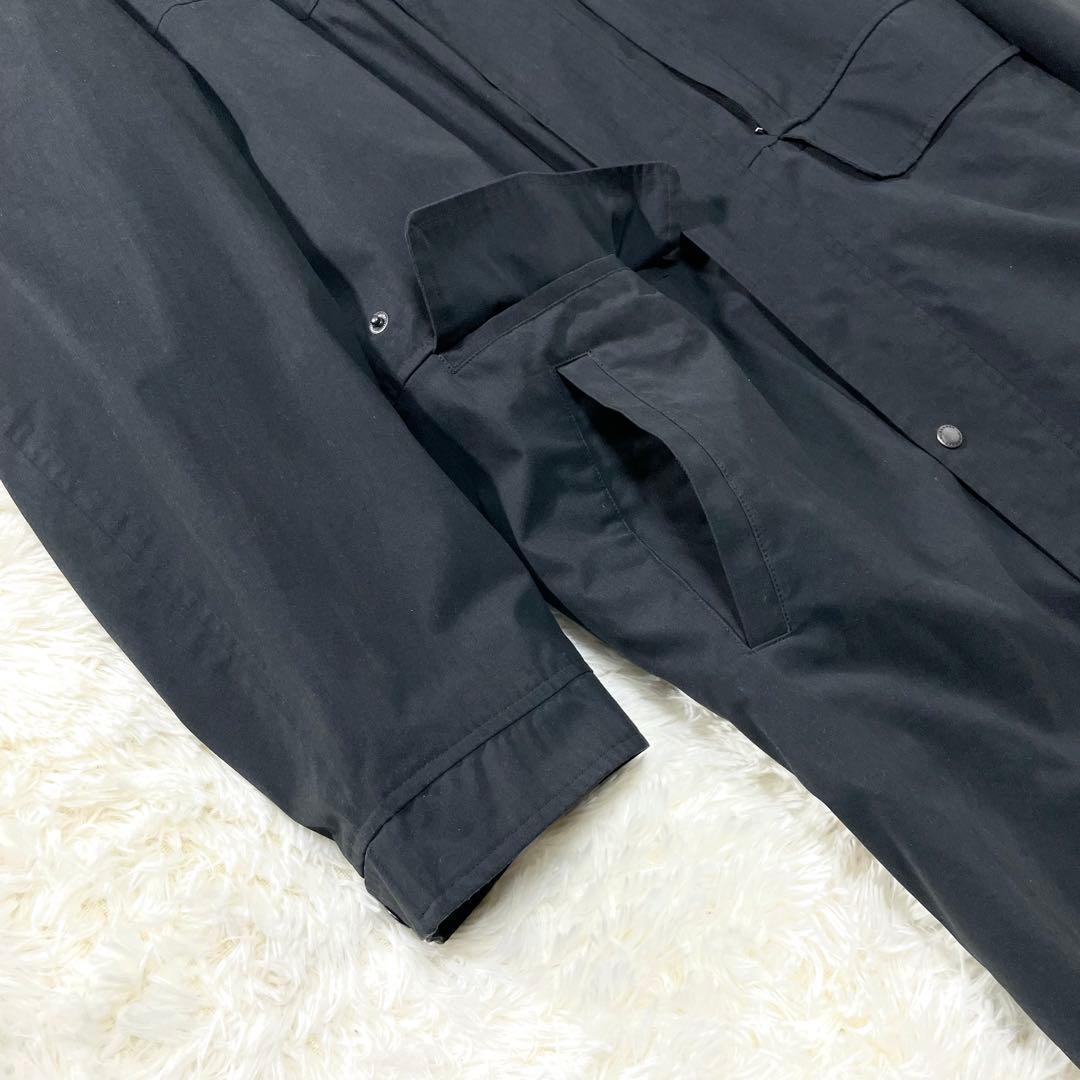 【美品】バーバリーロンドン フーデッドコート XLダウンライナー ノバチェック