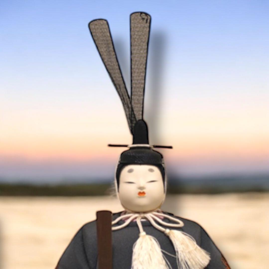 え 雛人形 無形文化財人形師 鈴木賢一 天宇 共箱 江戸 木目込み 人形