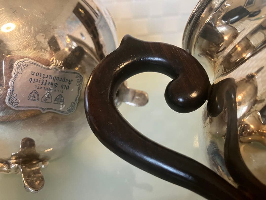 シルバーメッキ　リプロダクト　3点セット