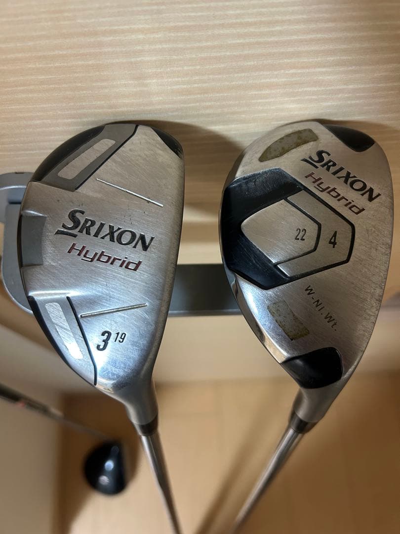 XXIO ドライバー 10.5度 & Srixon ハイブリッドクラブセット