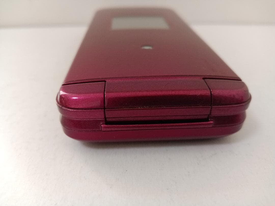 ☆ au かんたんケータイ ライト KYF43 ワインレッド