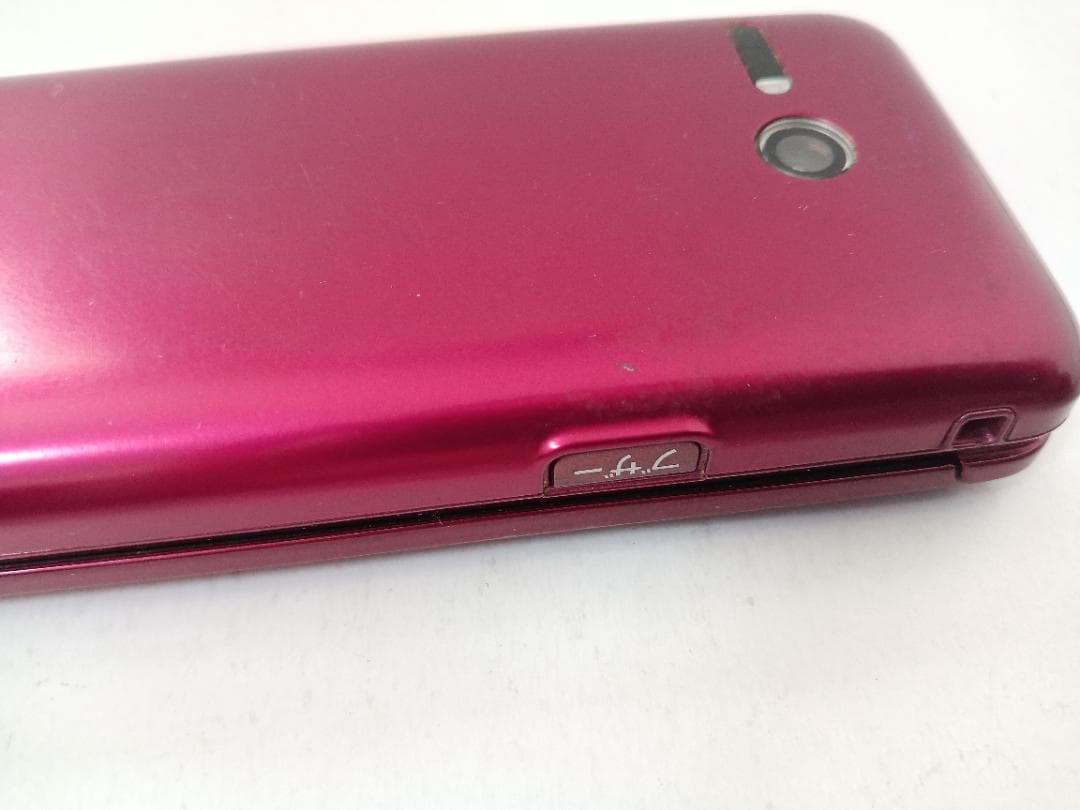 ☆ au かんたんケータイ ライト KYF43 ワインレッド