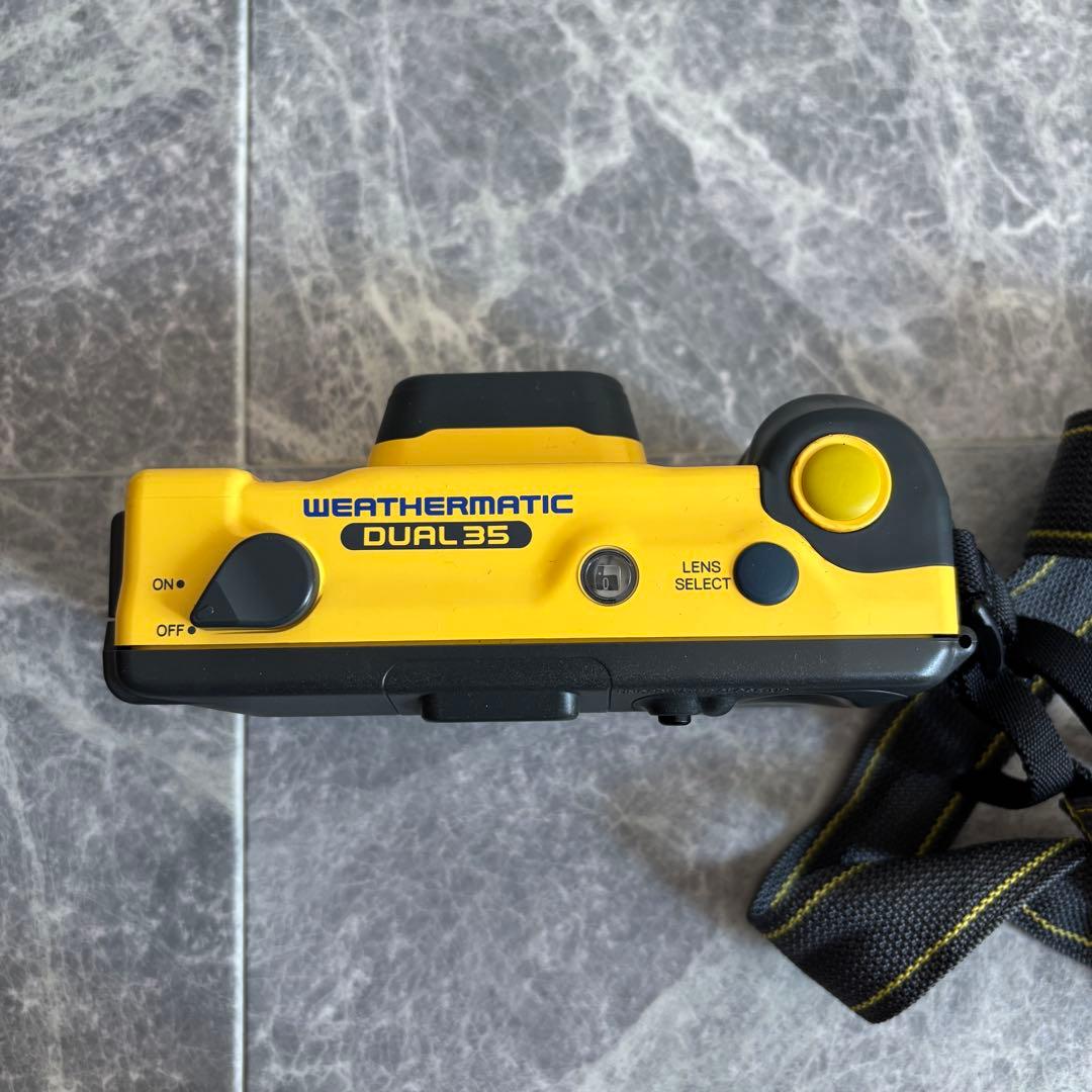 MINOLTA WEATHERMATIC DUAL 35 イエロー
