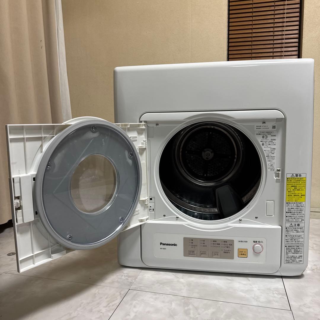 Panasonic 2021年製 空冷除湿式 衣類乾燥機　6.0kg /電気式