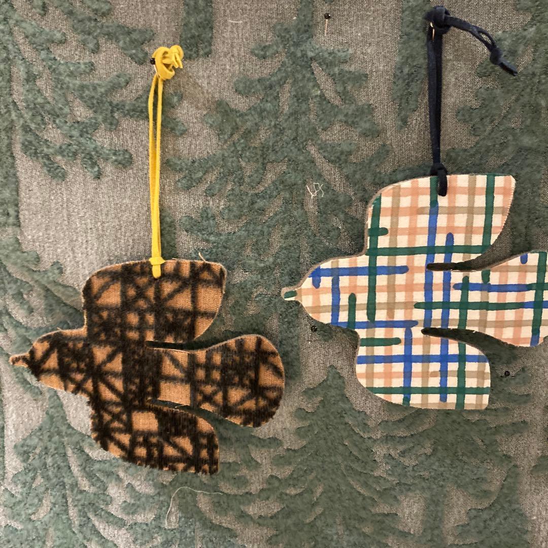 イッタラ　ガラスボール　オーナメントピンク　ミナペルホネンおまけチャームつき！