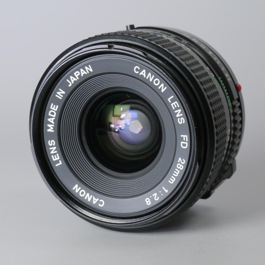☆完全動作☆美品!! Canon AE-1　プログラム　28mm2.8 ＃222